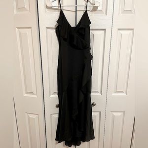 Ruffled Evening Gown